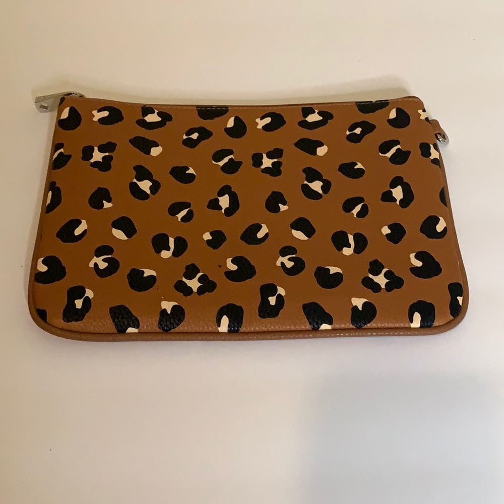 Thirty-One Gifts Rubie Mini - Lovely Leopard Pebble (zip pouch)